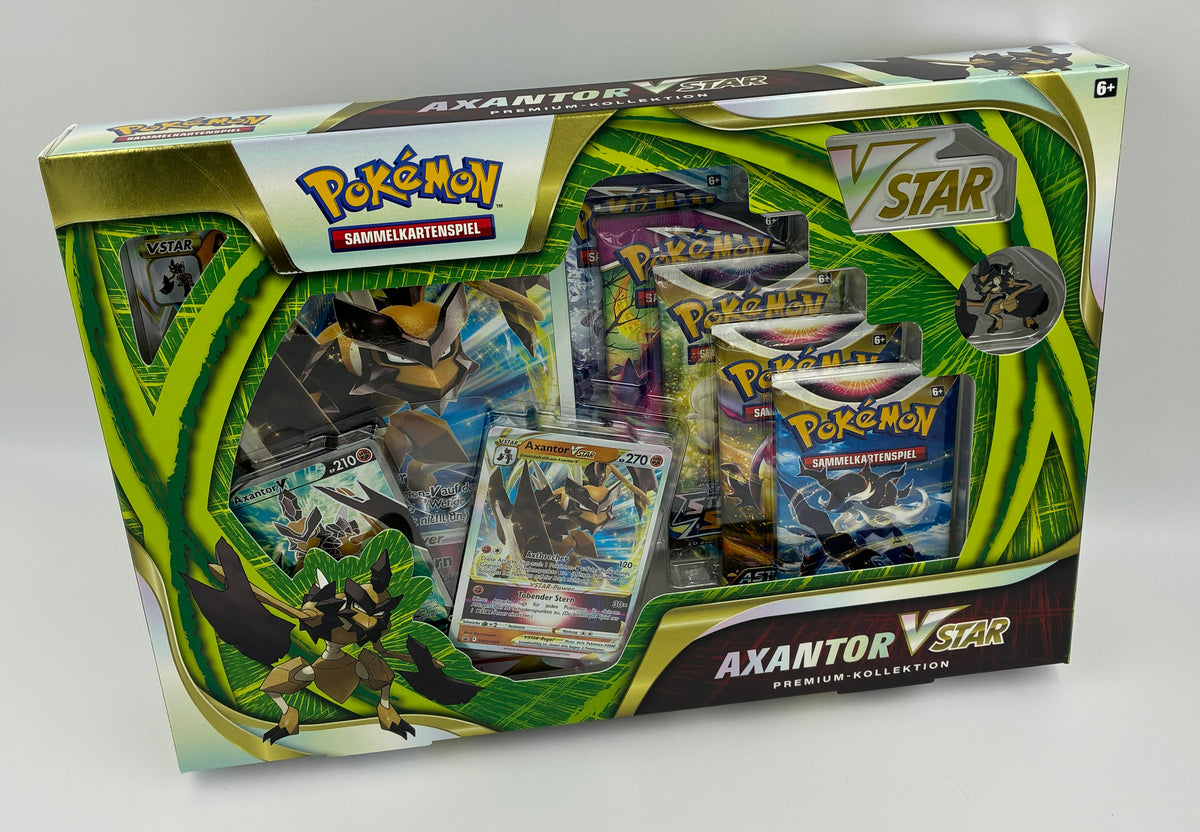 Pokemon AXANTOR Vstar Premium-Kollektion