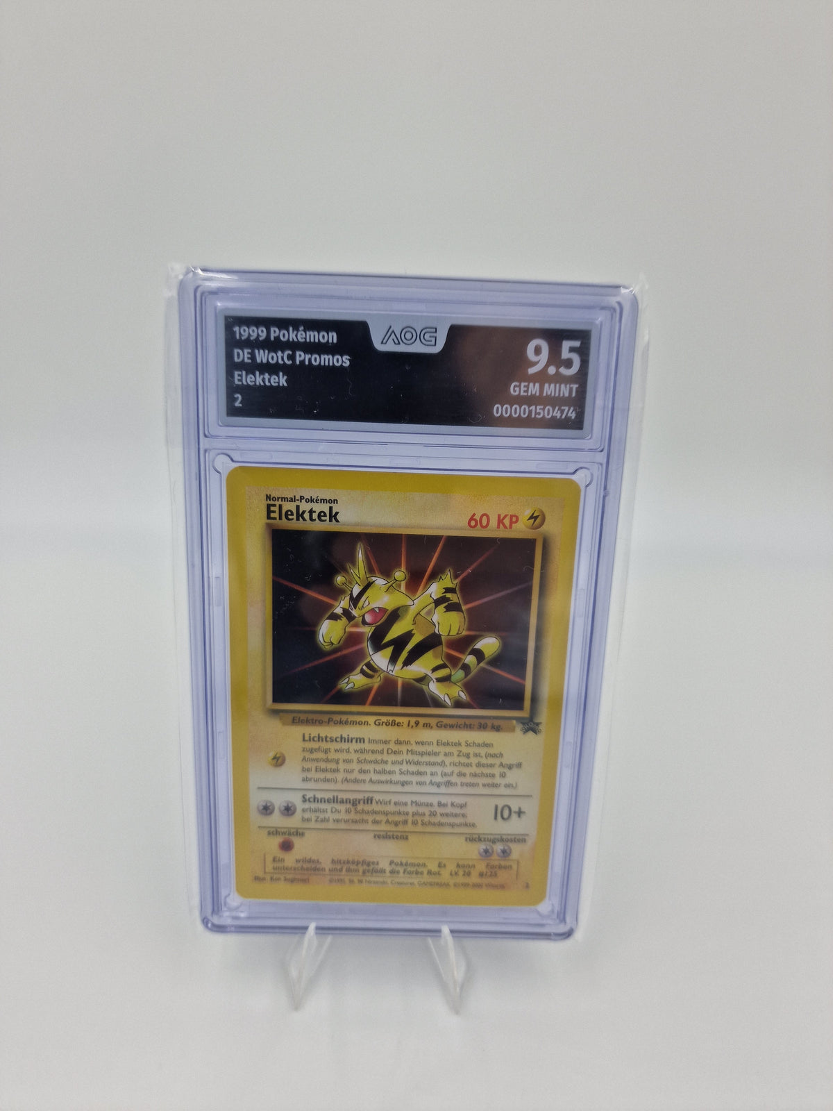 Pokémon Elektek WotC Promo AOG 9,5