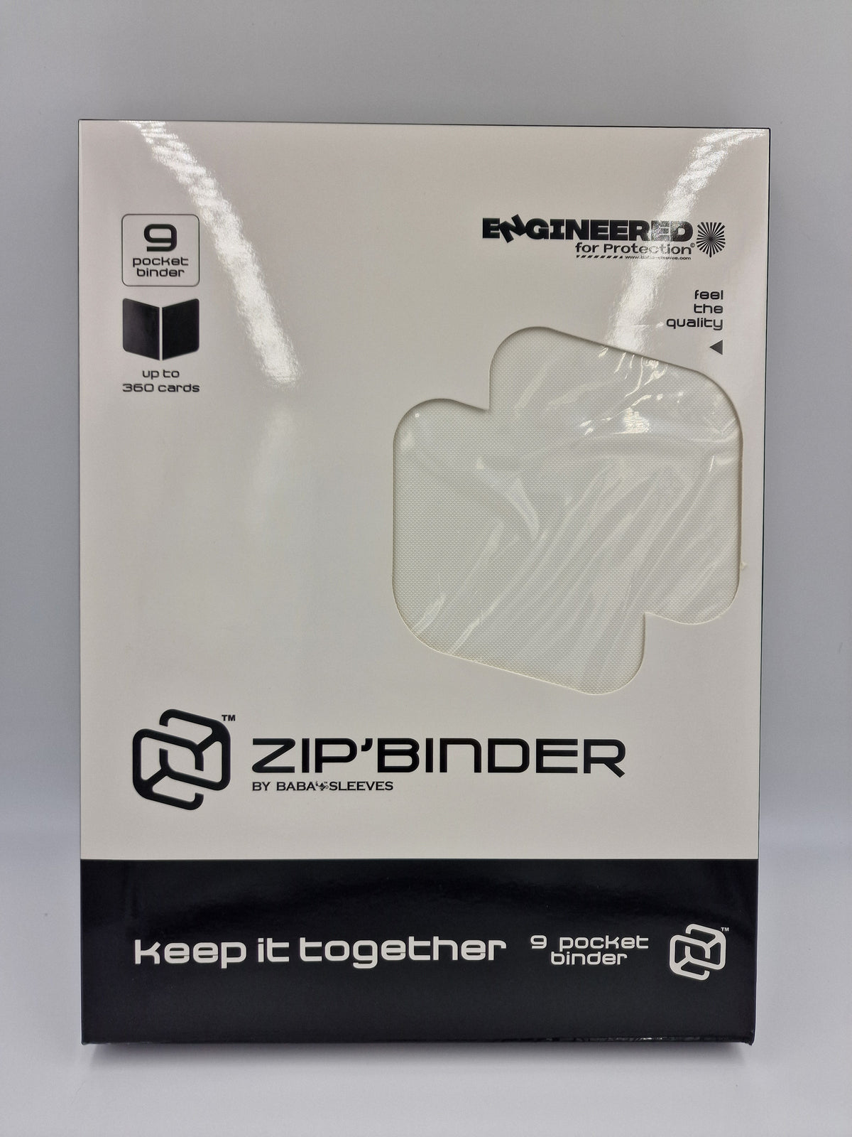 Baba Sleeves Zip Binder 9 Pocket