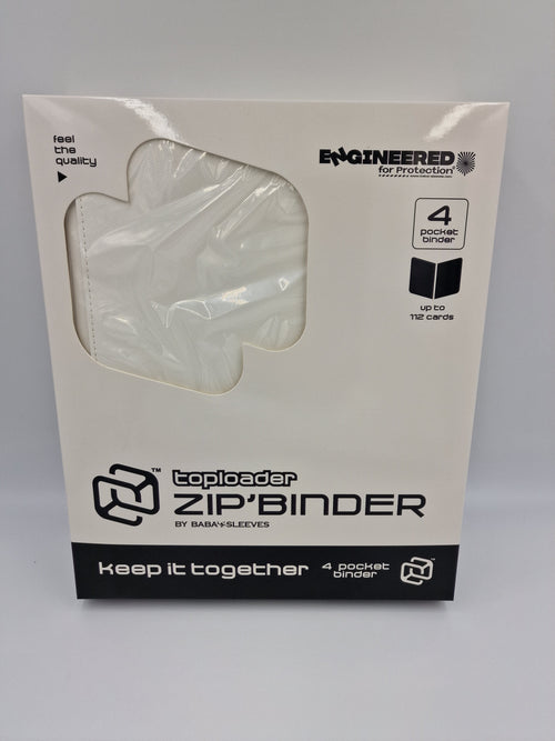 Baba Sleeves Toploader Zip Binder 4 Pocket