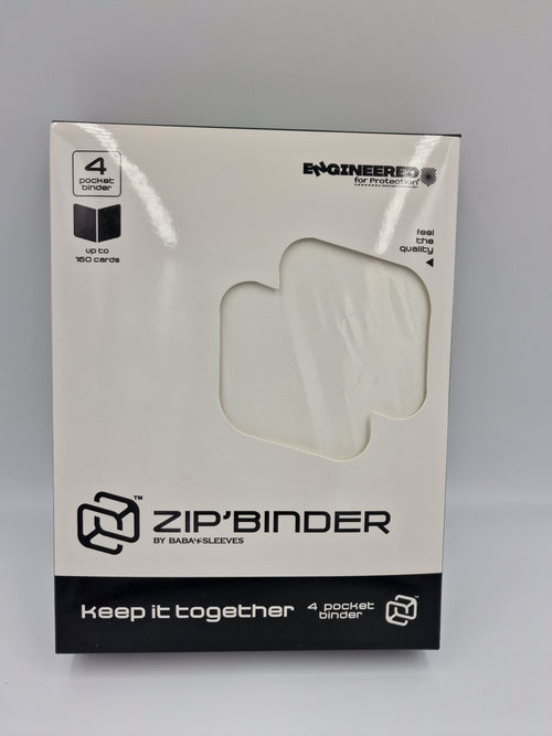 Baba Sleeves Zip Binder 4 Pocket