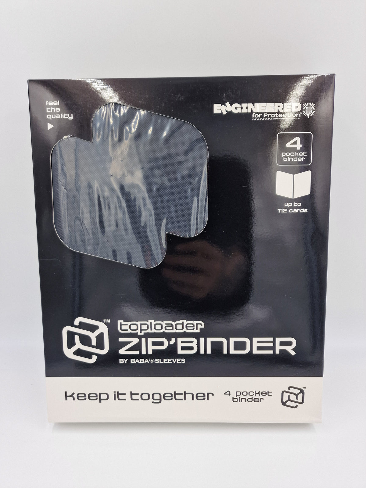 Baba Sleeves Toploader Zip Binder 4 Pocket